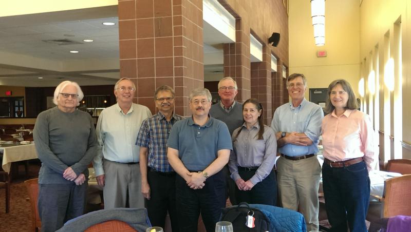 Paul Brower's retirement lunch with the emeritus faculty. Paul Brower's retirement lunch with the emeritus faculty.