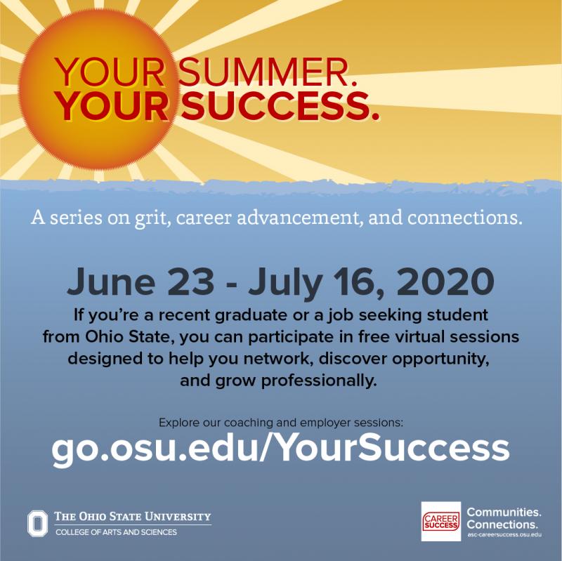 Your Summer. Your Success. Your Summer. Your Success.