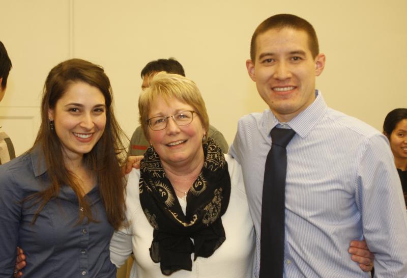 Jean Scott with Whitney Research Award Winner Deborah Kunkel (left) and Craig Cooley Memorial Award Winner Justin Strait (right) Jean Scott with Whitney Research Award Winner Deborah Kunkel (left) and Craig Cooley Memorial Award Winner Justin Strait (right)
