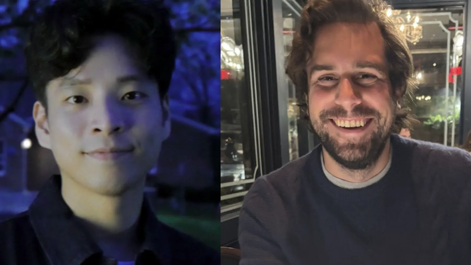 Headshots of Kiljae Lee (left) and Andrew Heeszel (right)