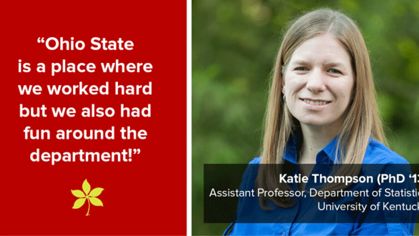 Alumni Quote, Life at Ohio State