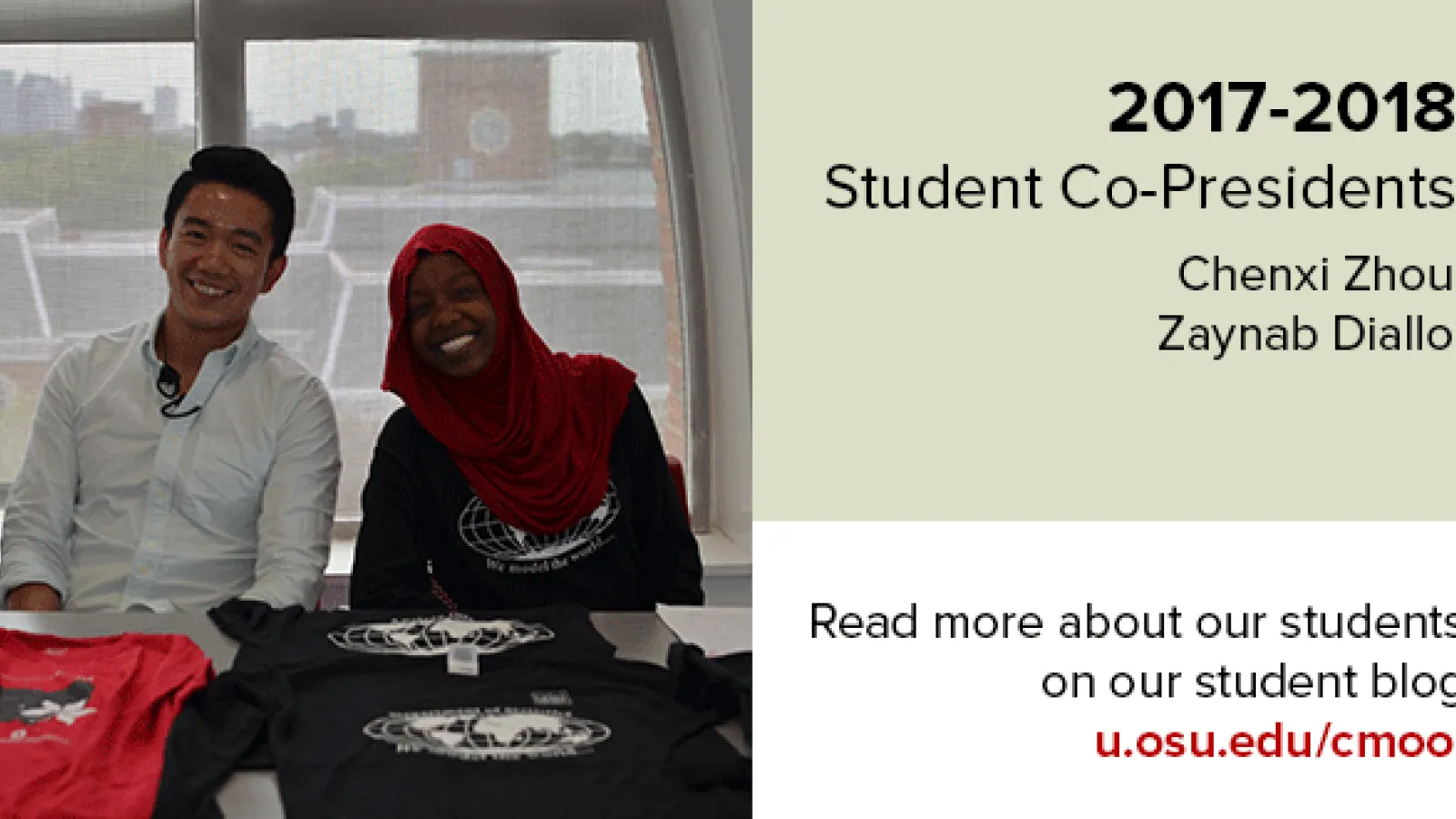 Co-Presidents and Student Blog