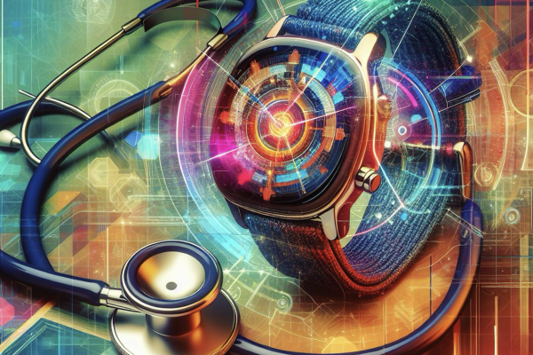 a watch and stethoscope