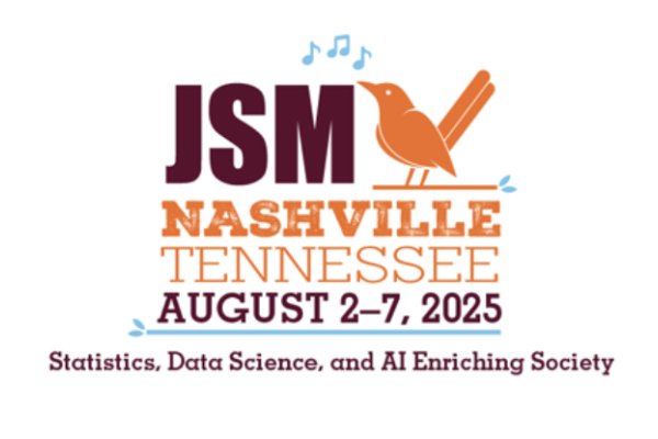 Logo for 2025 Joint Statistical Meetings in Nashville, TN