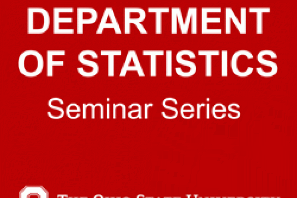 Statistics Seminar Series Statistics Dept. logo